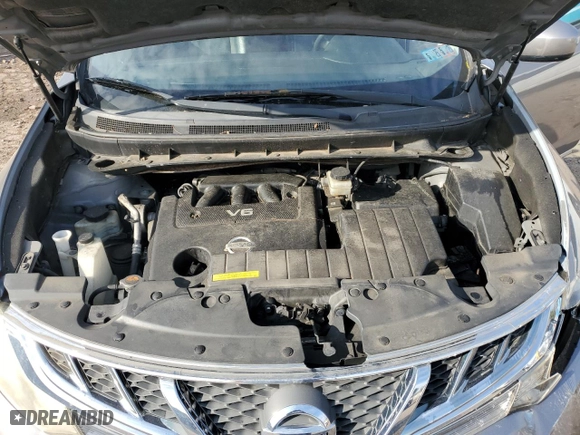2011 Nissan Murano SV with VIN JN8AZ1MW9BW166679, listed as a Copart auction lot 52554785 with 217,645 mi miles and Salvage Title. Bid and sale history available at carsss.com. Image 12.