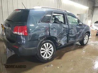 2011 Kia Sorento LX with VIN 5XYKT4A25BG100700, listed as a Copart auction lot 50430305 with 134,764 mi miles and Salvage Title. Bid and sale history available at DreamBid. Image 3.