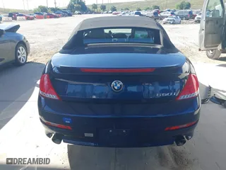 2010 BMW 6 Series 650i with VIN WBAEB5C53AC225241, listed as a IAAI auction lot 41642038 with 134,310 mi miles. Bid and sale history available at carsss.com. Image 15.