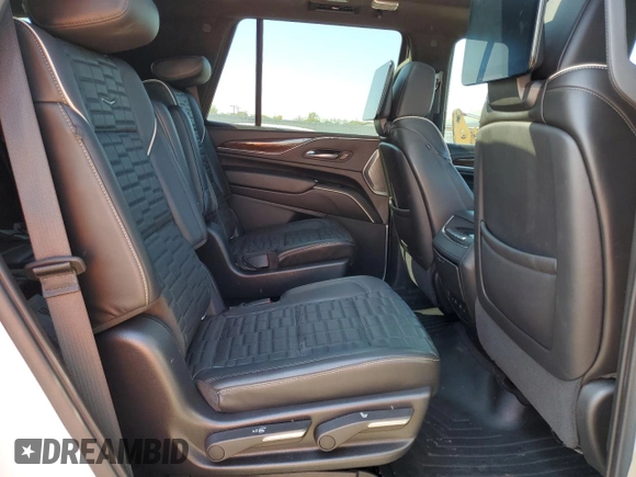 2021 Cadillac Escalade Sport Platinum with VIN 1GYS3GKLXMR378824, listed as a Copart auction lot 55270325 with 77,986 mi miles and Clean title. Bid and sale history available at DreamBid. Image 11.