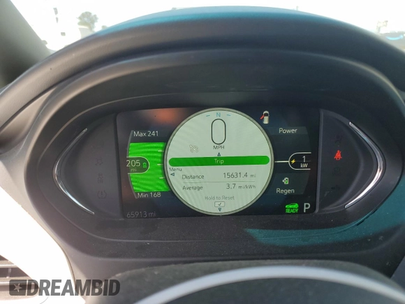 2019 Chevrolet Bolt EV Premier with VIN 1G1FZ6S02K4110388, listed as a Copart auction lot 52426095 with 65,913 mi miles and Salvage title. Bid and sale history available at DreamBid. Image 9.
