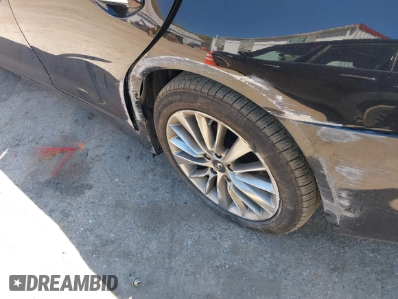 2018 Infiniti Q50 3.0t LUXE with VIN JN1EV7AP8JM357872, listed as a IAAI auction lot 42059854 with 111,640 mi miles. Bid and sale history available at carsss.com. Image 17.