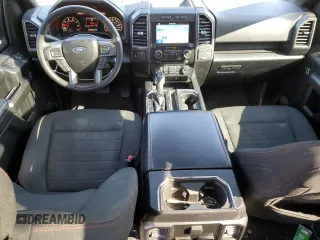 2018 Ford F-150 XL with VIN 1FTEW1EP2JFA60621, listed as a Copart auction lot 45009925 with 125,731 mi miles and Salvage title. Bid and sale history available at DreamBid. Image 8.