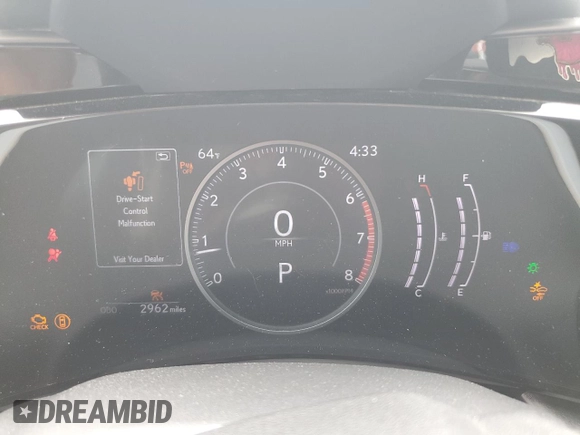 2025 Lexus NX 350 Premium с VIN 2T2GGCEZ0SC080990, выставлен на аукционе Copart как лот 57211805 с пробегом 2 962 миль миль и Списание • Salvage title. История ставок и продаж доступна на DreamBid. Изображение 9.
