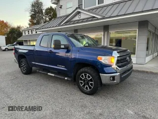 2014 Toyota Tundra 4WD Truck SR with VIN 5TFUY5F11EX415091, listed as a Copart auction lot 45164315 with 265,898 mi miles and Clean Title. Bid and sale history available at carsss.com. Image 1.