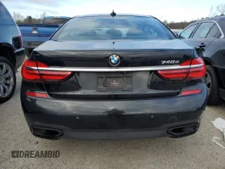 2017 BMW 7 Series 740e xDrive iPerformance with VIN WBA7J2C33HG497977, listed as a Copart auction lot 37351114 with 0 mi miles. Bid and sale history available at carsss.com. Image 6.