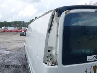 2008 Chevrolet Express Cargo Van with VIN 1GCGG25C681175724, listed as a IAAI auction lot 41696996 with 201,312 mi miles. Bid and sale history available at carsss.com. Image 12.