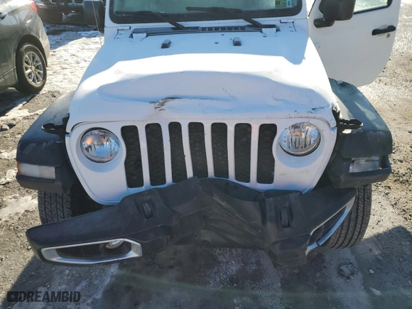 2023 Jeep Gladiator Freedom with VIN 1C6JJTAG6PL541701, listed as a Copart auction lot 42186825 with 22,941 mi miles and Salvage Title. Bid and sale history available at carsss.com. Image 11.