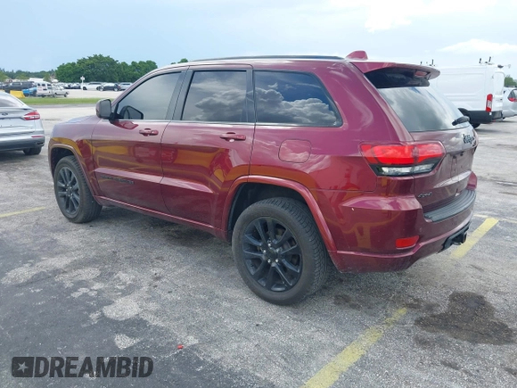2017 Jeep Grand Cherokee Laredo with VIN 1C4RJFAG3HC701869, listed as a IAAI auction lot 42720101 with 67,311 mi miles and . Bid and sale history available at DreamBid. Image 3.