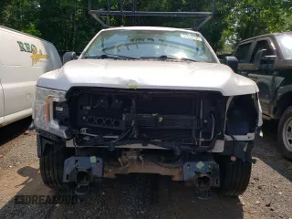 2018 Ford F-150 XL with VIN 1FTMF1EB7JKD76944, listed as a Copart auction lot 59559195 with 133,460 mi miles and Salvage title. Bid and sale history available at DreamBid. Image 5.