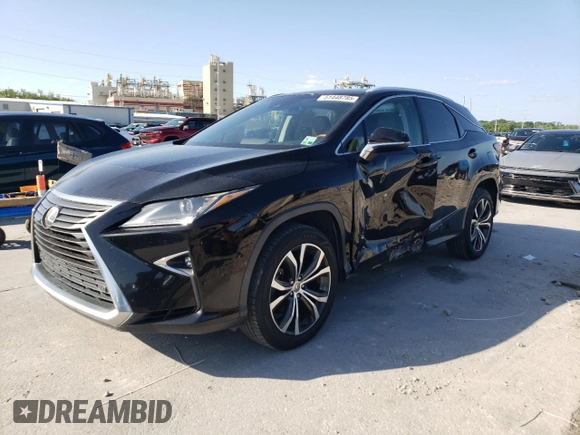 2017 Lexus RX with VIN 2T2ZZMCA0HC051519, listed as a Copart auction lot 51448785 with 125,307 mi miles and Salvage Title. Bid and sale history available at carsss.com. Image 1.