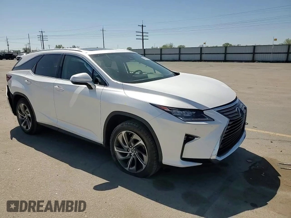 2019 Lexus RX 350L Premium with VIN JTJDZKCA2K2016146, listed as a Copart auction lot 52820245 with 88,401 mi miles and Salvage title. Bid and sale history available at DreamBid. Image 12.