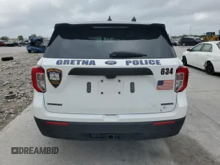 2023 Ford Police Interceptor Utility z VIN 1FM5K8AB9PGA62413, wystawiony jako Copart lot #51018865 z przebiegiem Nie podano mil oraz Szkoda całkowita • Salvage title. Historia ofert i sprzedaży dostępna na DreamBid. Obrazek 6.
