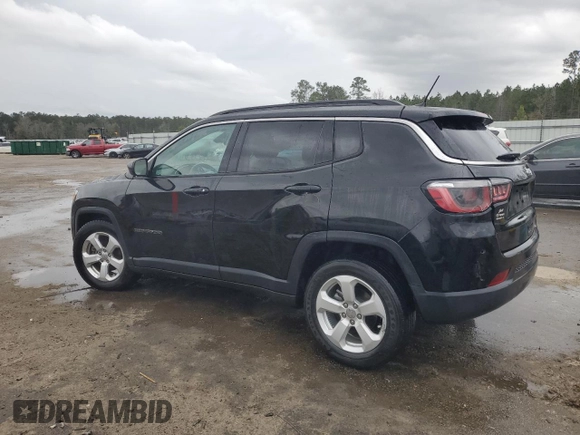 2019 Jeep Compass Altitude with VIN 3C4NJCBB8KT772853, listed as a Copart auction lot 87075124 with 91,746 mi miles and Salvage Title. Bid and sale history available at carsss.com. Image 2.