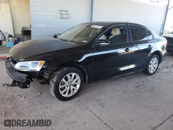 2011 Volkswagen Jetta SE z VIN 3VWDZ7AJ0BM361054, wystawiony jako Copart lot #56071815 z przebiegiem 164 406 mil mil oraz Szkoda całkowita • Salvage title. Historia ofert i sprzedaży dostępna na DreamBid. Obrazek 1.
