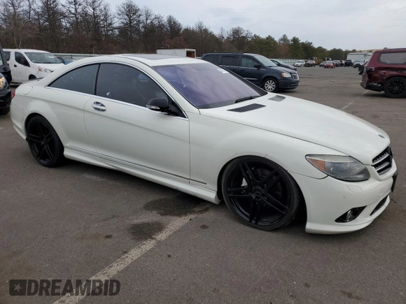 2008 Mercedes-Benz CL-Class V8 with VIN WDDEJ71X18A016632, listed as a Copart auction lot 48197675 with 142,432 mi miles and Clean Title. Bid and sale history available at carsss.com. Image 4.