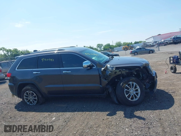 2016 Jeep Grand Cherokee Limited with VIN 1C4RJFBG6GC357385, listed as a IAAI auction lot 42611997 with 148,177 mi miles and . Bid and sale history available at DreamBid. Image 13.