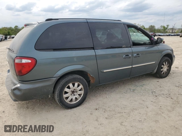 2005 Chrysler Town & Country Touring z VIN 2C4GP54L25R421842, wystawiony jako Copart lot #54439785 z przebiegiem 178 071 mil mil oraz Szkody całkowita. Historia ofert i sprzedaży dostępna na DreamBid. Obrazek 3.