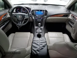 2014 Cadillac ATS Luxury RWD with VIN 1G6AB5SX0E0128741, listed as a Copart auction lot 42639745 with 117,561 mi miles and Salvage Title. Bid and sale history available at carsss.com. Image 8.