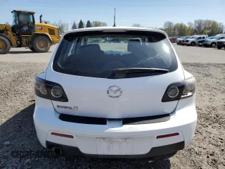 2008 Mazda 3 S GT with VIN JM1BK344781820535, listed as a Copart auction lot 51991305 with 146,153 mi miles and Salvage Title. Bid and sale history available at DreamBid. Image 6.