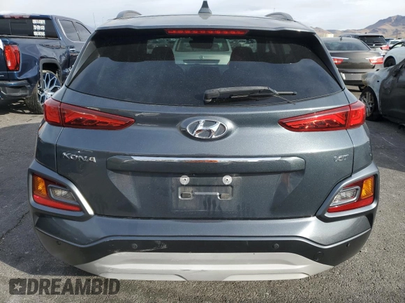 2020 Hyundai Kona Limited z VIN KM8K33A51LU434383, wystawiony jako Copart lot #51692775 z przebiegiem 44 046 mil mil oraz Szkoda całkowita • Salvage title. Historia ofert i sprzedaży dostępna na DreamBid. Obrazek 6.
