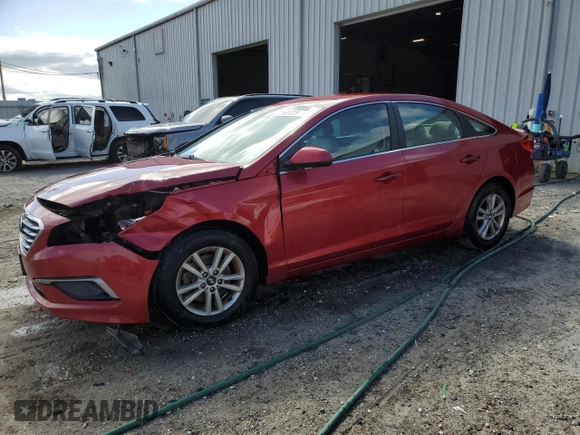 2017 Hyundai Sonata 2.4L with VIN 5NPE24AF3HH516541, listed as a Copart auction lot 52122975 with 117,206 mi miles and Salvage Title. Bid and sale history available at carsss.com. Image 1.