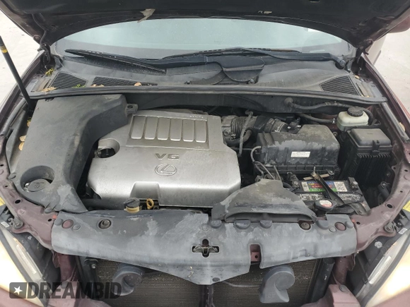 2009 Lexus RX 350 with VIN JTJGK31U899852162, listed as a Copart auction lot 50327435 with 166,085 mi miles and Salvage Title. Bid and sale history available at DreamBid. Image 12.