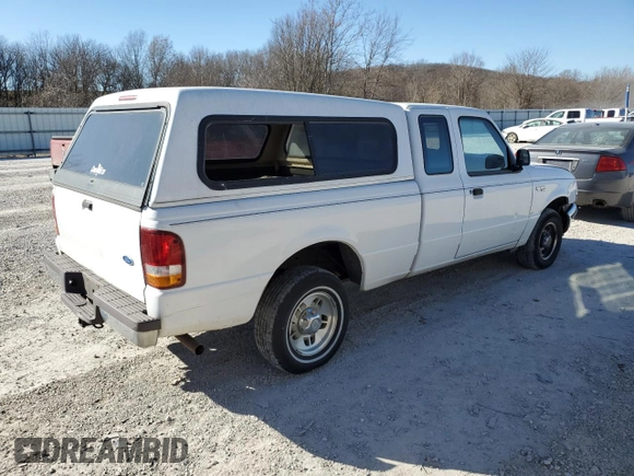 1997 Ford Ranger XLT with VIN 1FTCR14X8VPA34105, listed as a Copart auction lot 47356325 with 99,825 mi miles and Clean Title. Bid and sale history available at carsss.com. Image 3.