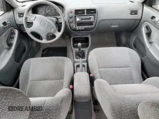 1999 Honda Civic LX with VIN 1HGEJ6577XL039447, listed as a Copart auction lot 55970854 with 100,776 mi miles and Salvage Title. Bid and sale history available at carsss.com. Image 8.