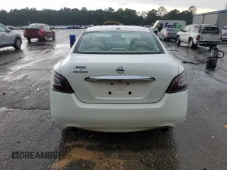 2014 Nissan Maxima SV with VIN 1N4AA5APXEC450308, listed as a Copart auction lot 61149775 with 135,968 mi miles and Salvage title. Bid and sale history available at DreamBid. Image 6.
