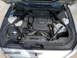 2017 Genesis G80 3.8L with VIN KMHGN4JE4HU195568, listed as a Copart auction lot 73215344 with 46,976 mi miles and Non Repairable. Bid and sale history available at carsss.com. Image 11.