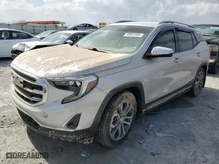 2019 GMC Terrain SLT with VIN 3GKALPEX0KL345355, listed as a Copart auction lot 49847285 with 0 mi miles and Salvage Title. Bid and sale history available at carsss.com. Image 1.