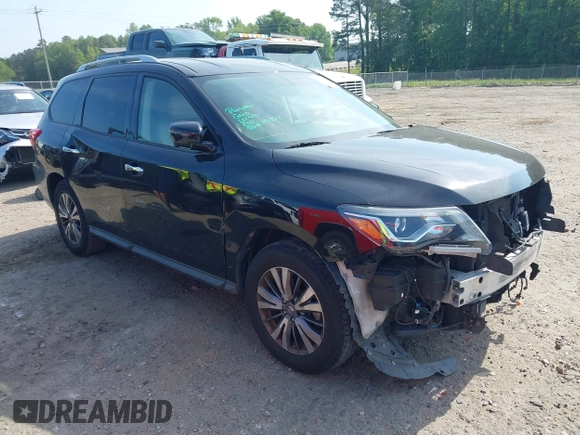2018 Nissan Pathfinder Platinum z VIN 5N1DR2MN2JC640330, wystawiony jako IAAI lot #42147082 z przebiegiem 179 728 mil mil oraz . Historia ofert i sprzedaży dostępna na DreamBid. Obrazek 1.