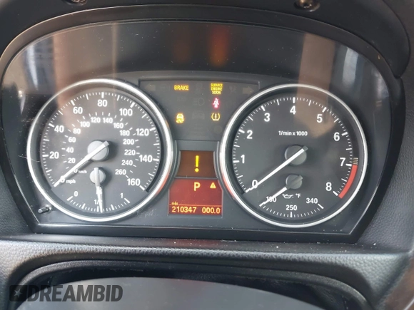 2011 BMW 3 Series 335i xDrive with VIN WBAPL5C53BA920757, listed as a IAAI auction lot 42782754 with 210,347 mi miles and . Bid and sale history available at DreamBid. Image 7.