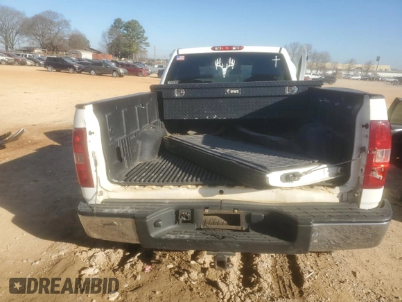 2011 Chevrolet Silverado 1500 Work Truck with VIN 1GCNCPEAXBZ379367, listed as a Copart auction lot 46596775 with 163,218 mi miles and Salvage Title. Bid and sale history available at DreamBid. Image 6.