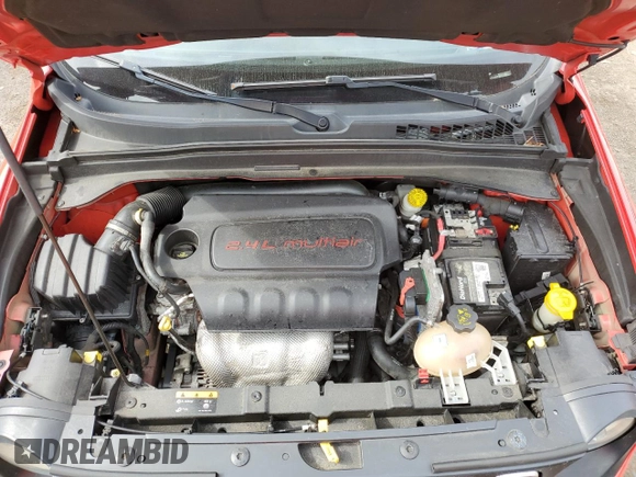 2017 Jeep Renegade Altitude with VIN ZACCJABB4HPE44986, listed as a Copart auction lot 62130735 with 86,632 mi miles and Salvage title. Bid and sale history available at DreamBid. Image 12.