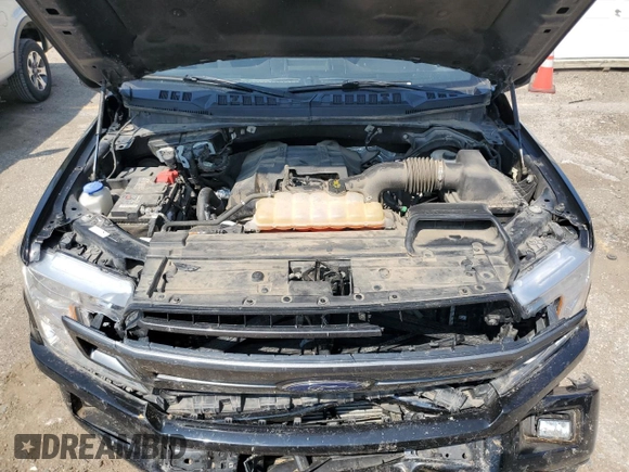 2018 Ford F-150 XL with VIN 1FTEW1EP1JFC00903, listed as a Copart auction lot 68488784 with 83,643 mi miles and Salvage Title. Bid and sale history available at DreamBid. Image 12.
