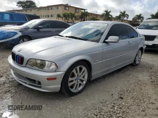 2002 BMW 3 Series 330Ci with VIN WBABN53432JU38611, listed as a Copart auction lot 51138145 with 166,771 mi miles and Clean Title. Bid and sale history available at carsss.com. Image 1.