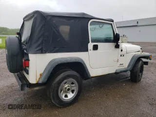 2006 Jeep Wrangler X z VIN 1J4FA39S56P742837, wystawiony jako Copart lot #58166415 z przebiegiem 97 224 mil mil oraz Szkoda całkowita • Salvage title. Historia ofert i sprzedaży dostępna na DreamBid. Obrazek 3.
