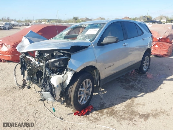 2022 Chevrolet Equinox LS with VIN 3GNAXHEV6NS115776, listed as a IAAI auction lot 39114588 with 1 mi miles. Bid and sale history available at carsss.com. Image 17.