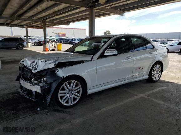 2009 Mercedes-Benz C-Class 3.0L Sport with VIN WDDGF54X19F213959, listed as a Copart auction lot 52898365 with 173,500 mi miles and Clean Title. Bid and sale history available at carsss.com. Image 1.