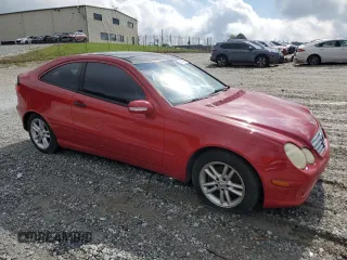 2003 Mercedes-Benz C 230 Kompressor with VIN WDBRN40J73A418674, listed as a Copart auction lot 56570055 with Not provided miles and Clean title. Bid and sale history available at DreamBid. Image 4.