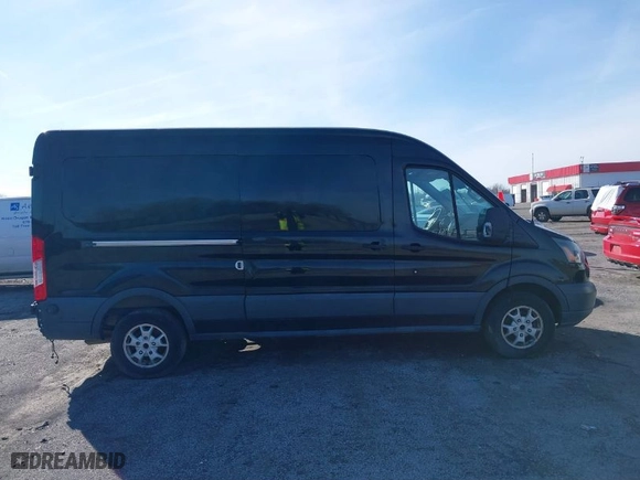 2016 Ford Transit Cargo Van with VIN 1FTYR2CM0GKB51759, listed as a IAAI auction lot 41602091 with 158,997 mi miles. Bid and sale history available at carsss.com. Image 13.