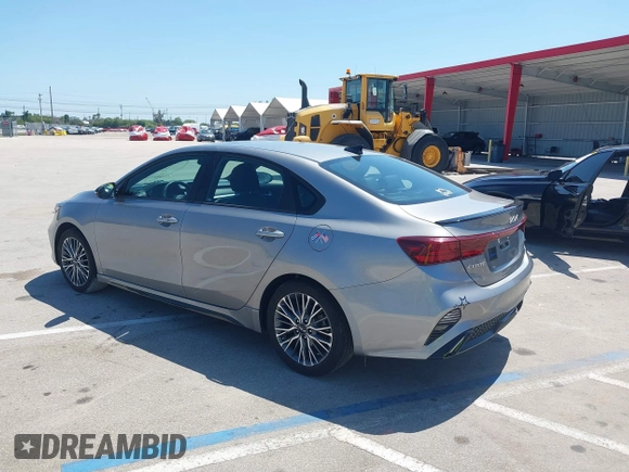 2023 Kia Forte GT-Line with VIN 3KPF54AD4PE615320, listed as a IAAI auction lot 41684401 with 17,306 mi miles. Bid and sale history available at carsss.com. Image 3.