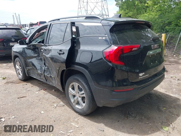 2021 GMC Terrain SLE with VIN 3GKALMEV7ML399980, listed as a IAAI auction lot 42300492 with 41,066 mi miles and . Bid and sale history available at DreamBid. Image 3.