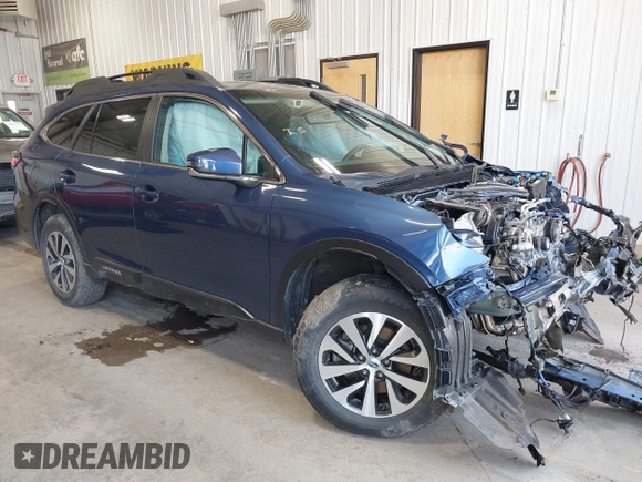 2021 Subaru Outback Premium with VIN 4S4BTAFC5M3100585, listed as a IAAI auction lot 42566913 with Not provided miles and . Bid and sale history available at DreamBid. Image 1.