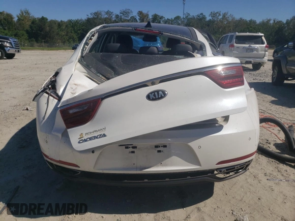 2017 Kia Cadenza Premium with VIN KNALC4J14H5068025, listed as a Copart auction lot 74619454 with 108,351 mi miles and Salvage Title. Bid and sale history available at carsss.com. Image 6.
