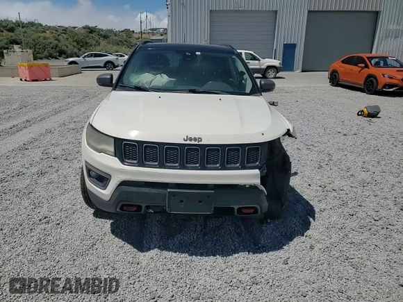 2018 Jeep Compass Trailhawk с VIN 3C4NJDDB4JT367025, выставлен на аукционе Copart как лот 56428645 с пробегом 158 507 миль миль и Списание • Salvage title. История ставок и продаж доступна на DreamBid. Изображение 14.