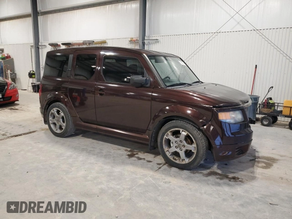 2007 Honda Element SC with VIN 5J6YH18947L012675, listed as a Copart auction lot 51699745 with 210,439 mi miles and Salvage Title. Bid and sale history available at DreamBid. Image 4.