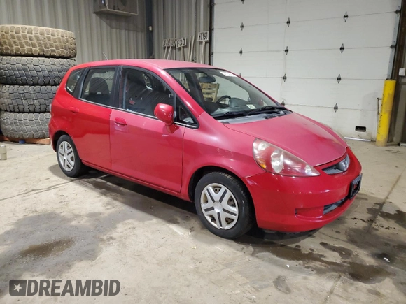 2008 Honda Fit with VIN JHMGD37428S006278, listed as a Copart auction lot 48774045 with 108,515 mi miles and Clean Title. Bid and sale history available at carsss.com. Image 4.